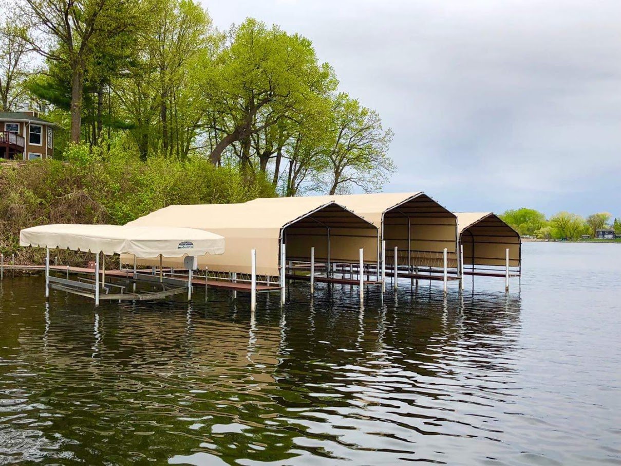 Canopy Cover Installation Removal Waterfront Solutions