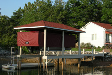 TOUCHLESS BOAT COVER